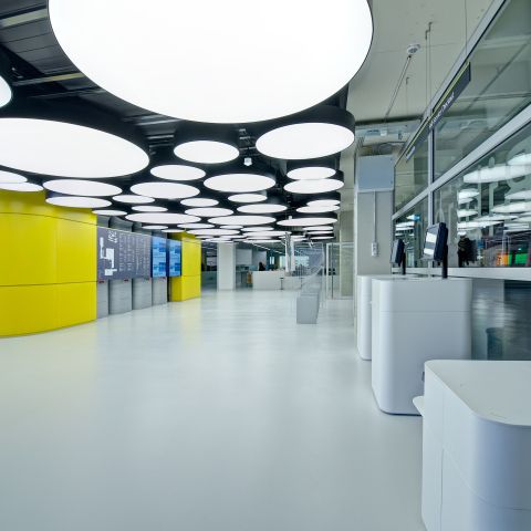 Neugestaltung Infozentrum und Eingangsbereich Universitätsbibiliothek Konstanz