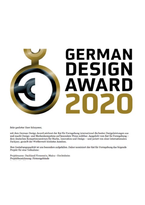 German Design Award 2020