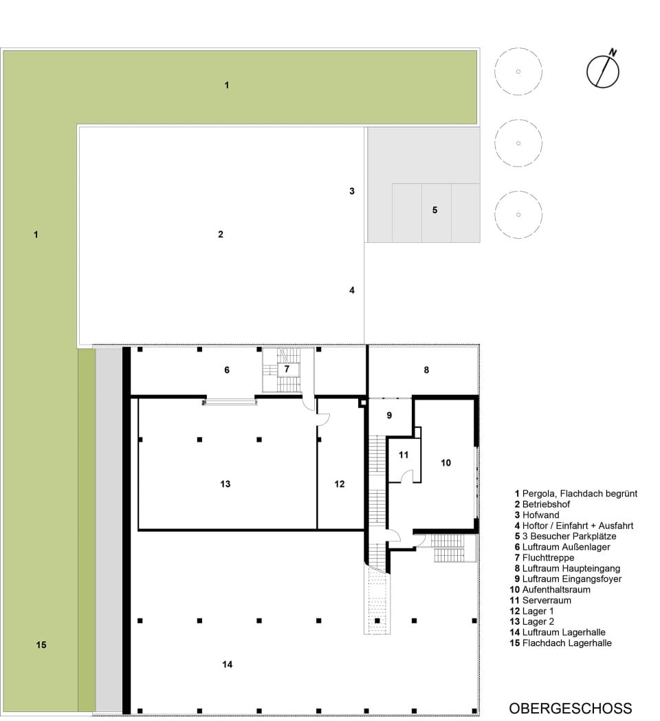 Grundriss Zwischenebene