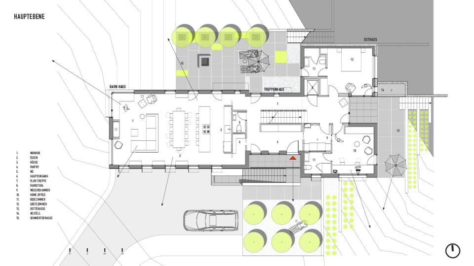 Grundriss Hauptgeschoss