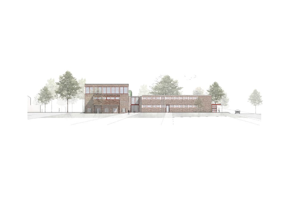 Fischzucht Königsgarten Kleve_Laura Hess_Ansicht Ost