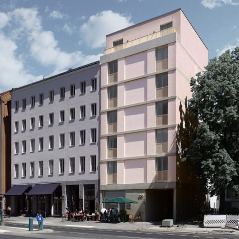 Mehrfamilienwohnhaus an der Chausseestraße in Berlin