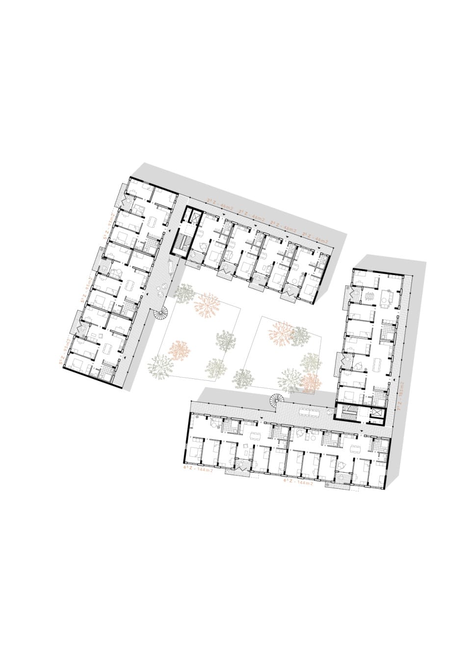 Grundriss 3. Obergeschoss
