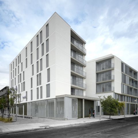 Sozialer Wohnungsbau, Mairena del Aljarafe, Sevilla / Spanien