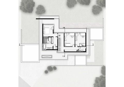 Haus M_Obergeschoss