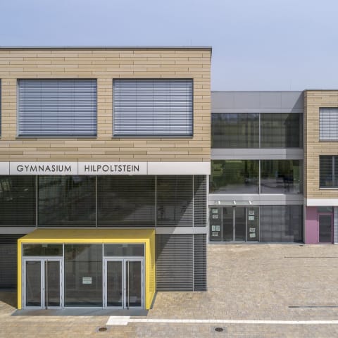 Ersatzneubau, Umbau, Sanierung und Neuordnung der Außenanlagen des Gymnasiums in Hilpoltstein
