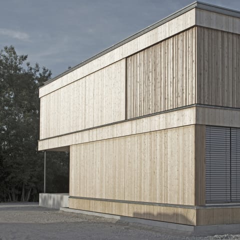 Neubau eines Bürogebäudes in Hybridbauweise