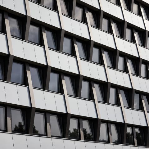 Energetische Fassadensanierung Bürogebäude Wuppertal