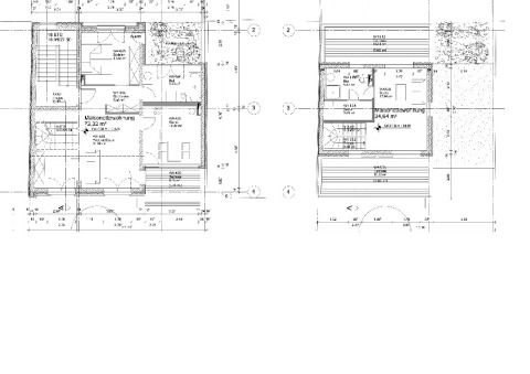 Grundriss 3.Obergeschoss und Dachgeschoss Stadthaus Parkstraße