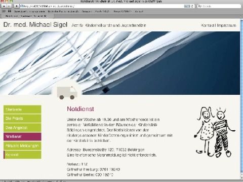 Neue Website Dr Sigel 2