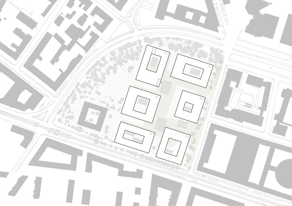 Lageplan Endausbau
