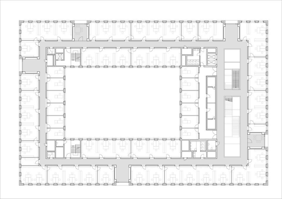 Grundriss Regelgeschoss