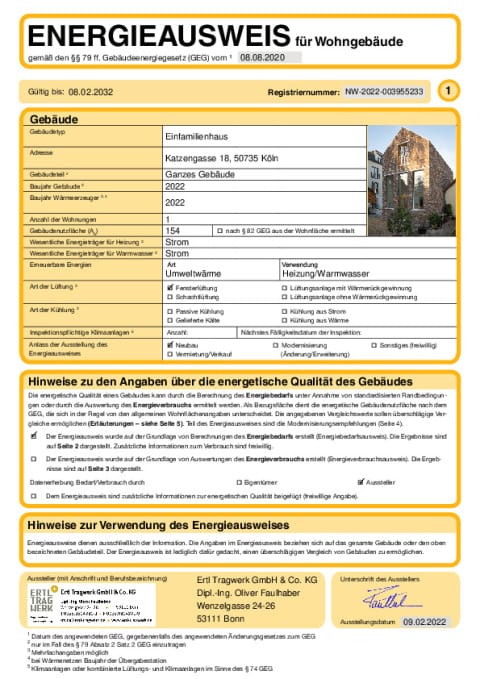 Energieausweis