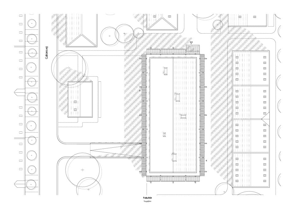 Fakultät — Lageplan