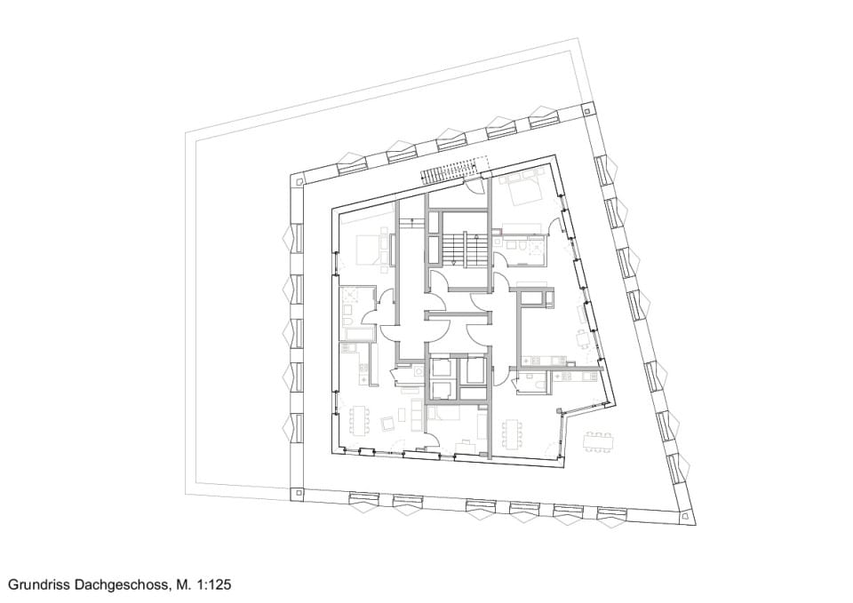 Grundriss Dachgeschoss
