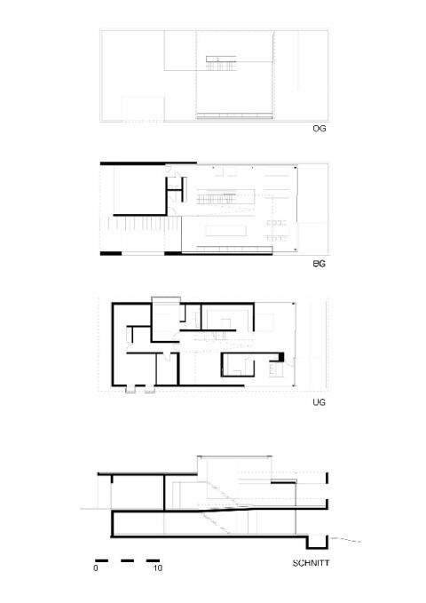 Grundrisse, Schnitt