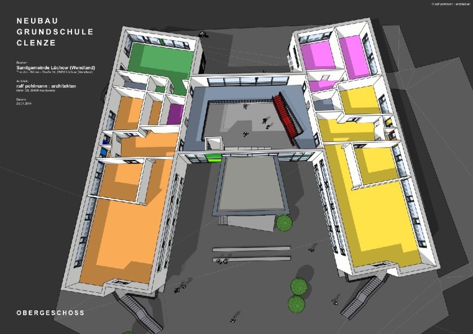 Obergeschoss Grundschule Clenze