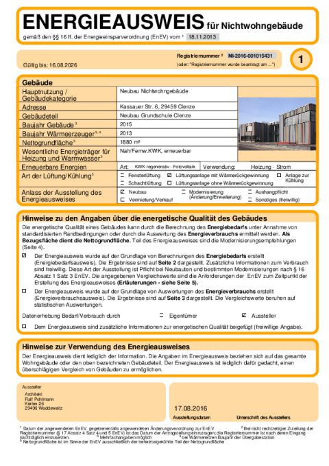 Energieausweis