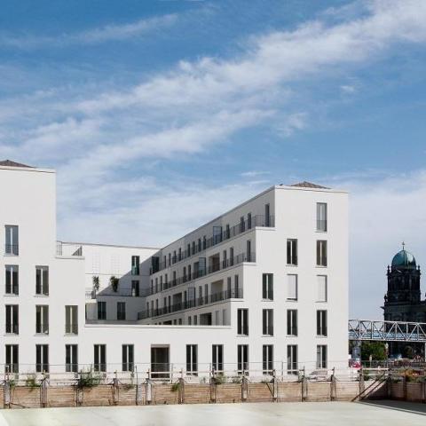 Monolithischer Geschossbau am Schinkelplatz Berlin