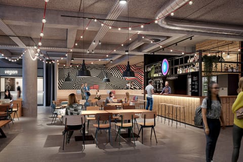 Rendering EG Markthalle