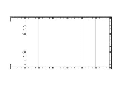 Grundriss Streuguthalle