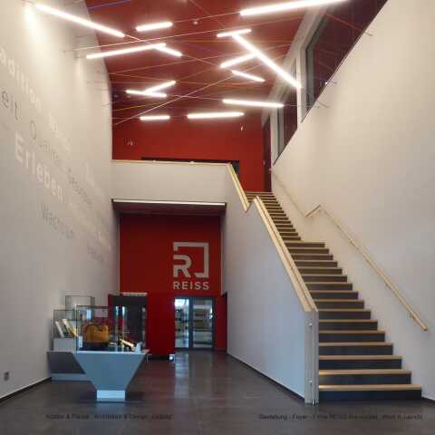 Gestaltung Foyer und Ausstellung
