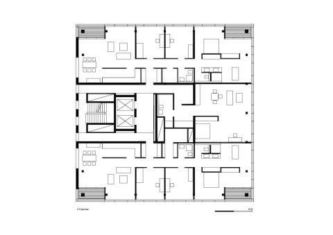 3 Spänner: 15.-16. Geschoss