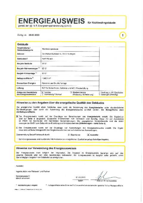 Energieausweis