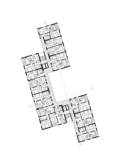 Grundriss 1. Obergeschoss