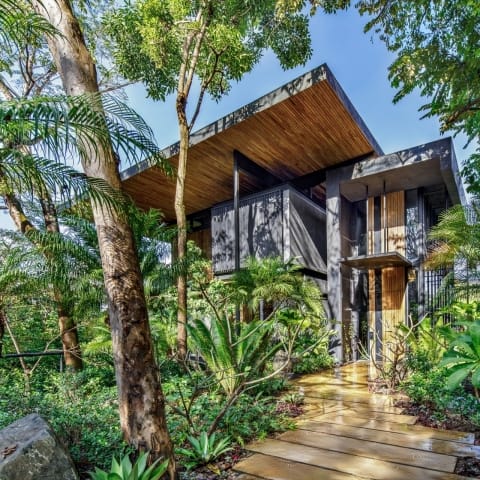 Raintree House im Dschungel Costa Ricas