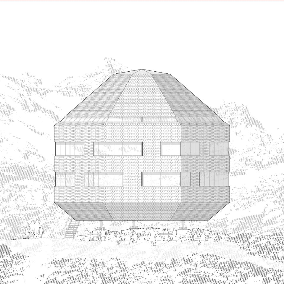 Ansicht Haupthaus