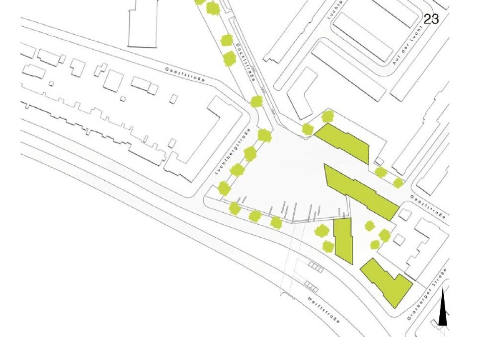 Stadtreparatur - Lageplan