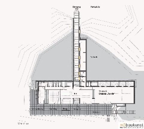 Infozentrum Grundriss