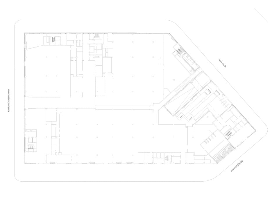 Grundriss EG (Straßenniveau) - Plaza Grafinger Straße