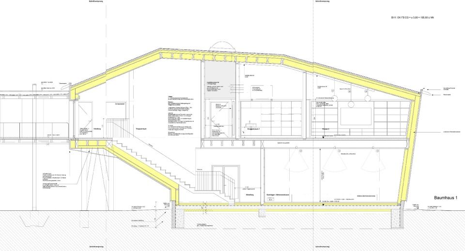 Detailschnitt Baumhaus 1