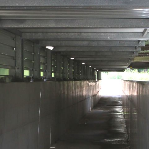 Beleuchtungslösung Trog Haseuferweg