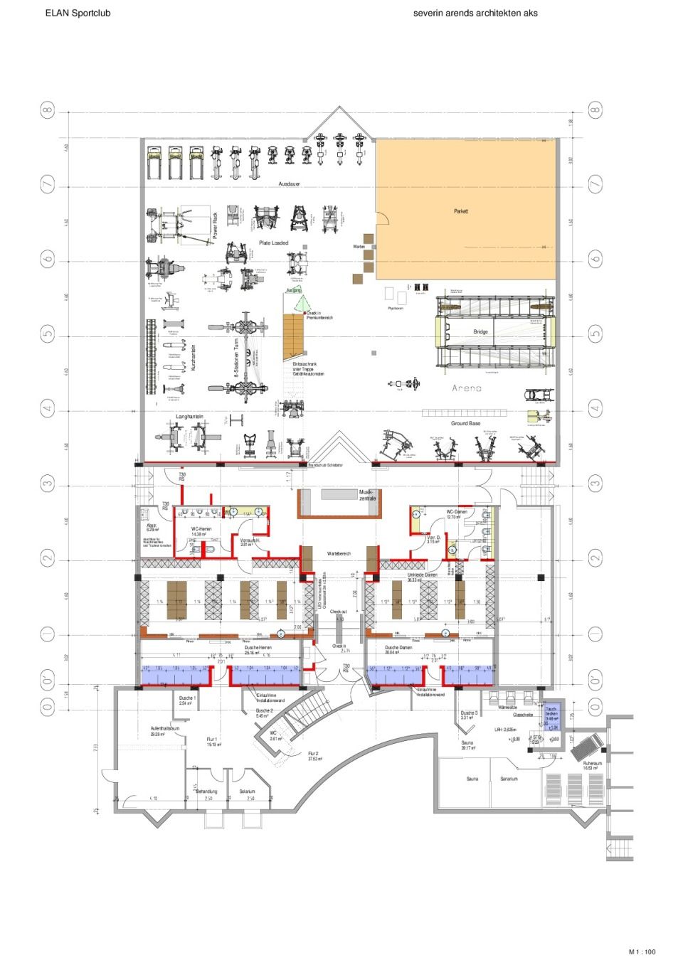 848 - ELAN Sportclub Gartengeschoss M 1-100