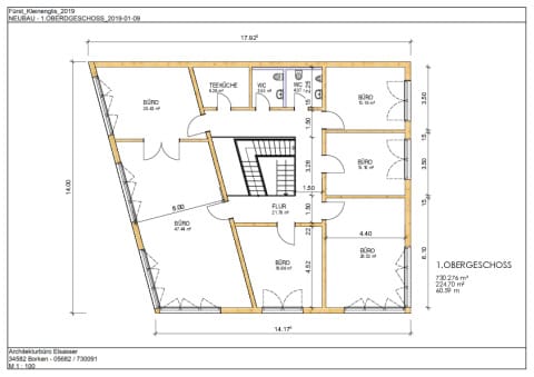 NEUBAU - 1.OBERDGESCHOSS_