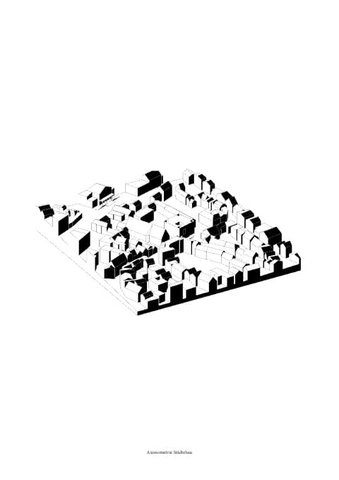 Lageplan Axonometrie