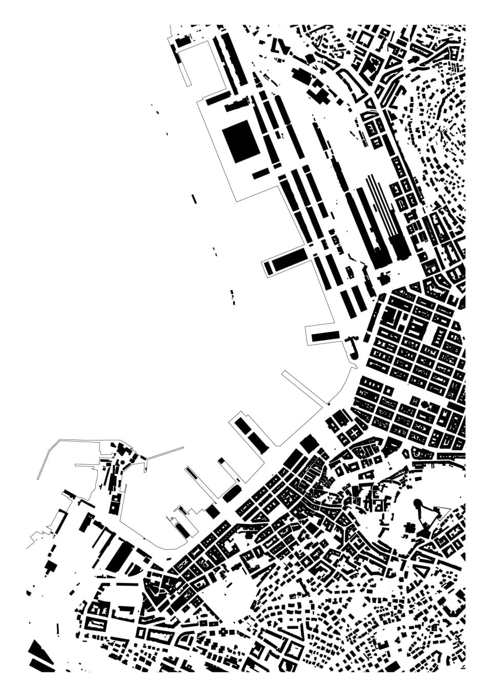 Schwarzplan - Trieste