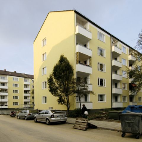 Wohnsiedlung am Mittleren Ring in München