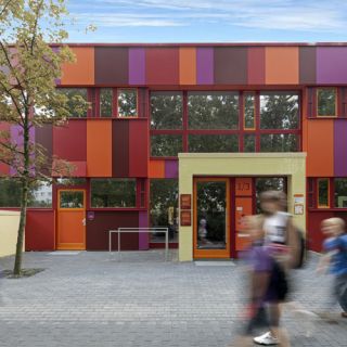Energetische Sanierung+Innenbereiche Kita Farbklecks