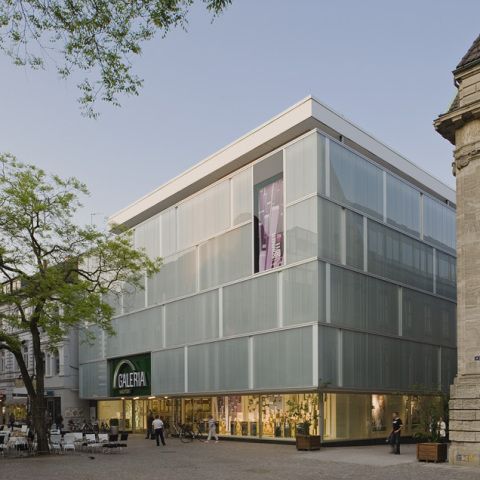 Fassadeneugestaltung Galeria Kaufhof Oldenburg