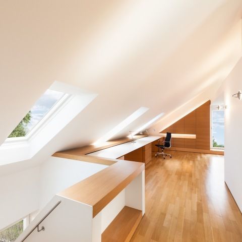 Exclusiver Dachausbau