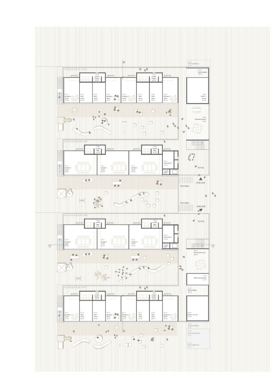 grundriss kitas eg