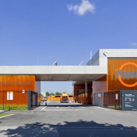 Großmengen Wertstoffhof Lindberghstrasse München