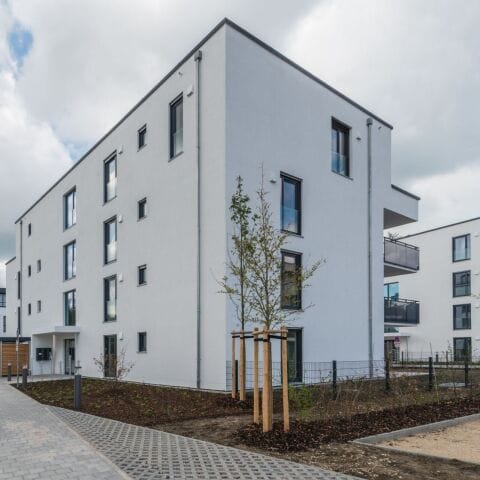 Modernes Wohnquartier „Neusäß NOW“