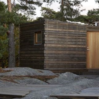 Badezimmer im Freien