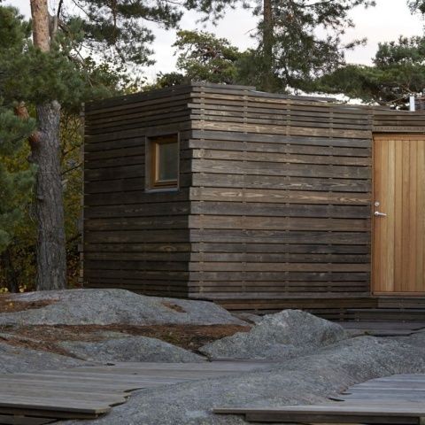 Badezimmer im Freien