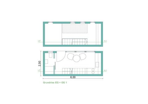 Grundriss Wohnen I